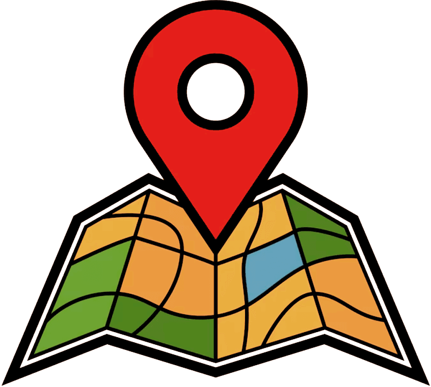 City Update Map Illustration